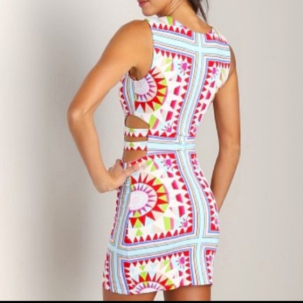Mara Hoffman Tribal MINI DRESS - Sz Large